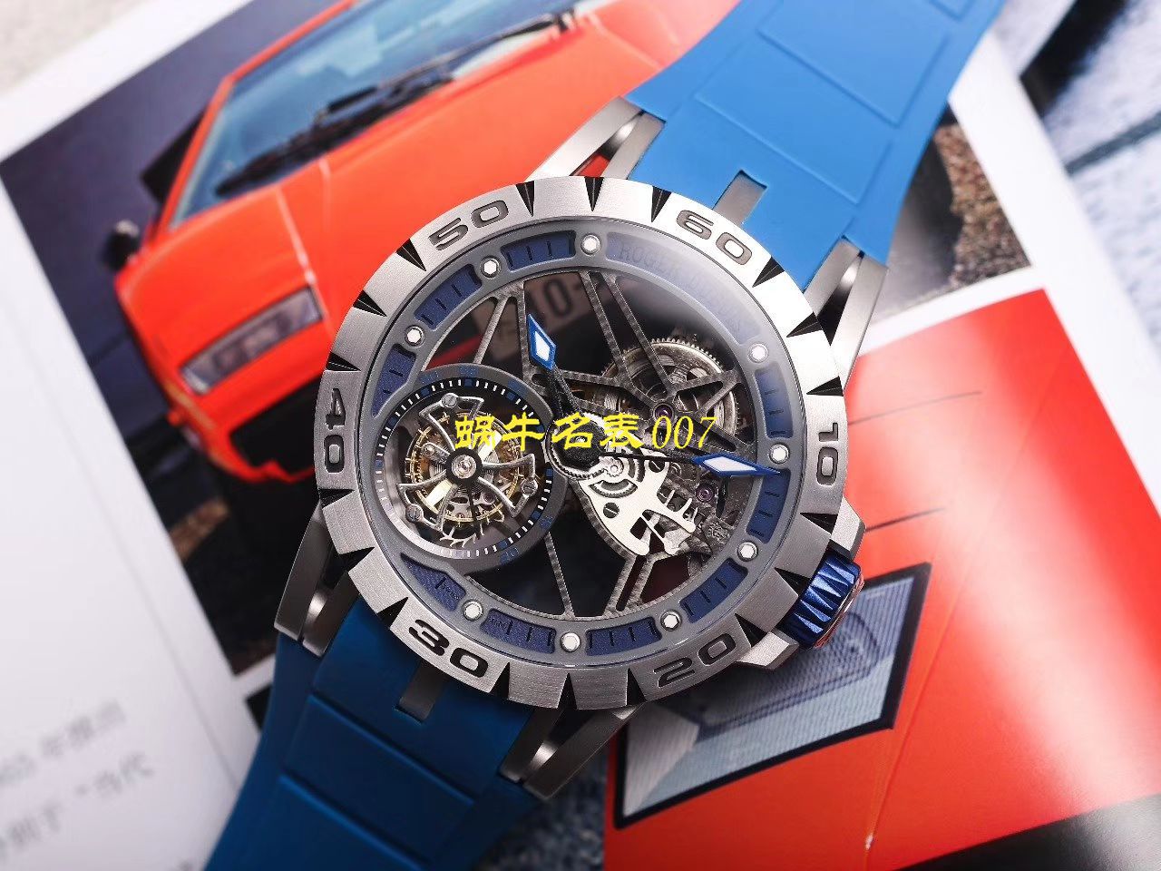 JB Factory Roger DubuisExcalibur Spidr（王者系列） top 复刻高仿RDDBEX0545，RDDBEX0546，RDDBEX0479 Tourbillon  wrist watch  / LJ057