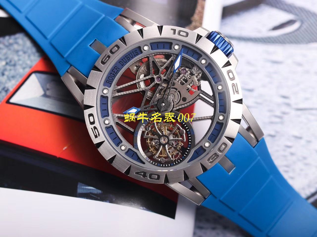 JB Factory Roger DubuisExcalibur Spidr（王者系列） top 复刻高仿RDDBEX0545，RDDBEX0546，RDDBEX0479 Tourbillon  wrist watch  / LJ057