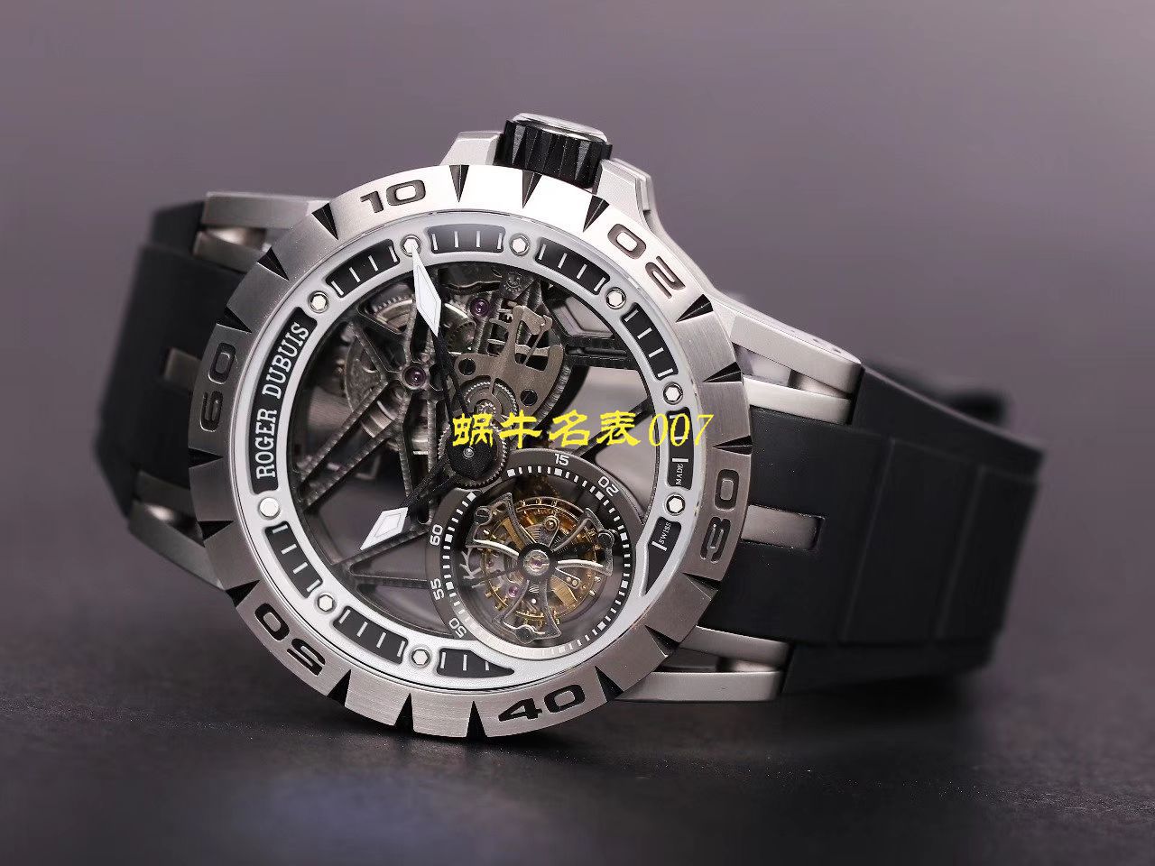 JB Factory Roger DubuisExcalibur Spidr（王者系列） top 复刻高仿RDDBEX0545，RDDBEX0546，RDDBEX0479 Tourbillon  wrist watch  / LJ057