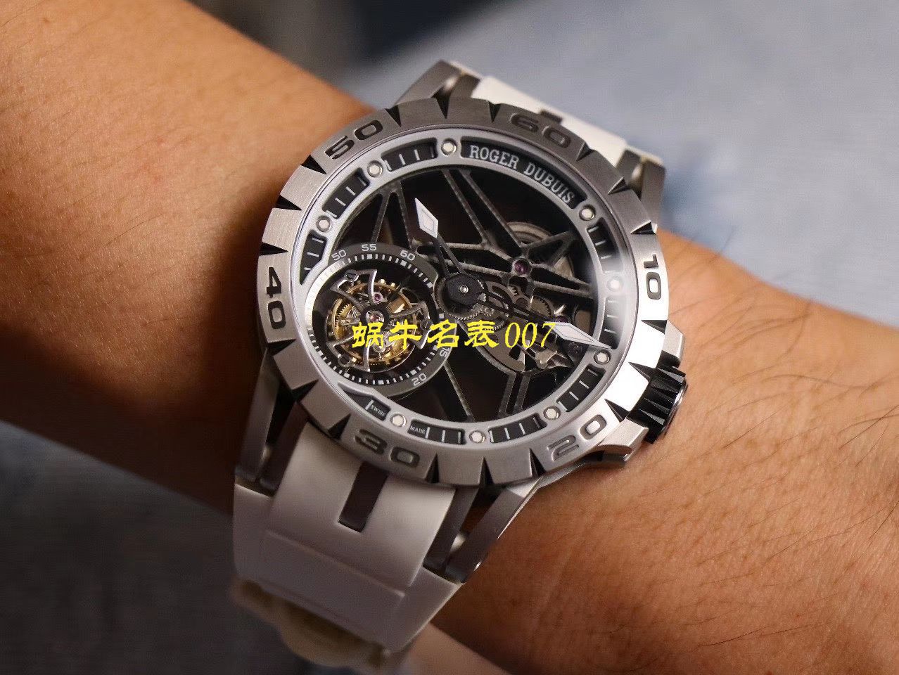 JB Factory Roger DubuisExcalibur Spidr（王者系列） top 复刻高仿RDDBEX0545，RDDBEX0546，RDDBEX0479 Tourbillon  wrist watch  / LJ057