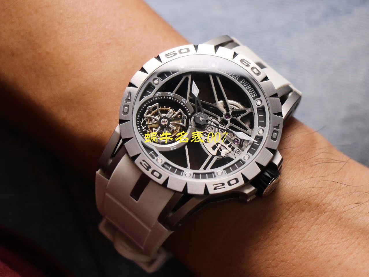 JB Factory Roger DubuisExcalibur Spidr（王者系列） top 复刻高仿RDDBEX0545，RDDBEX0546，RDDBEX0479 Tourbillon  wrist watch  / LJ057