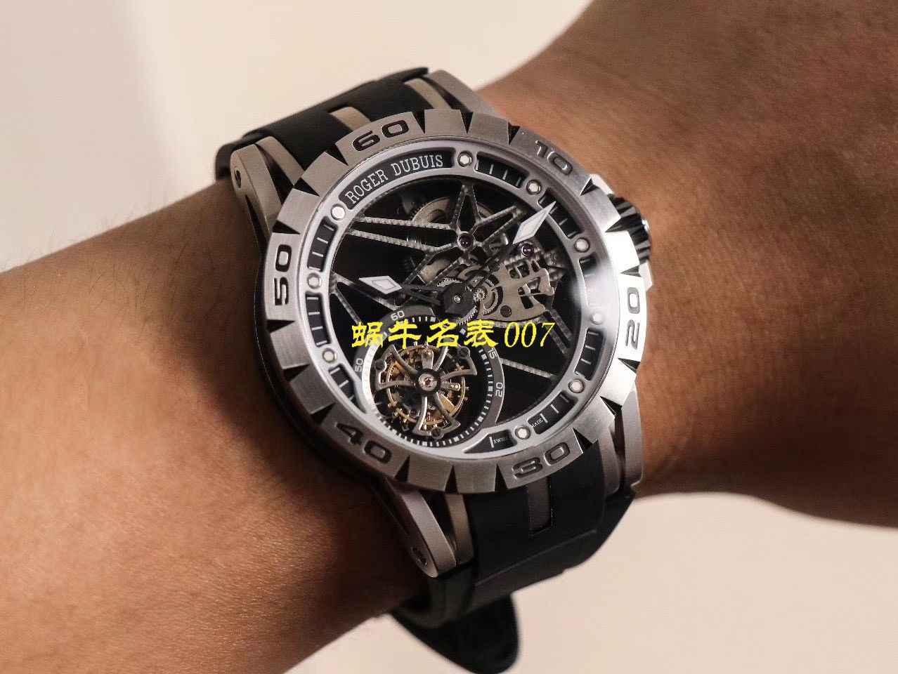JB Factory Roger DubuisExcalibur Spidr（王者系列） top 复刻高仿RDDBEX0545，RDDBEX0546，RDDBEX0479 Tourbillon  wrist watch  / LJ057