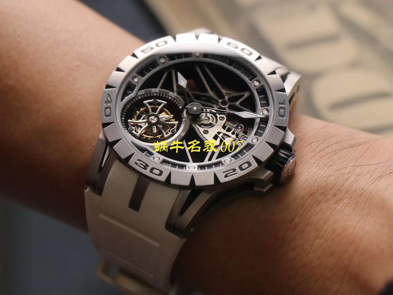 JB Factory Roger DubuisExcalibur Spidr（王者系列） top 复刻高仿RDDBEX0545，RDDBEX0546，RDDBEX0479 Tourbillon  wrist watch  / LJ057