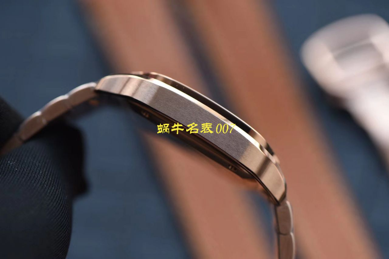 HBBV6 Factory 新款一比一复刻高仿 Cartier   Santos 女装表圈镶WJSA0010,WJSA0007中号女表 / K237