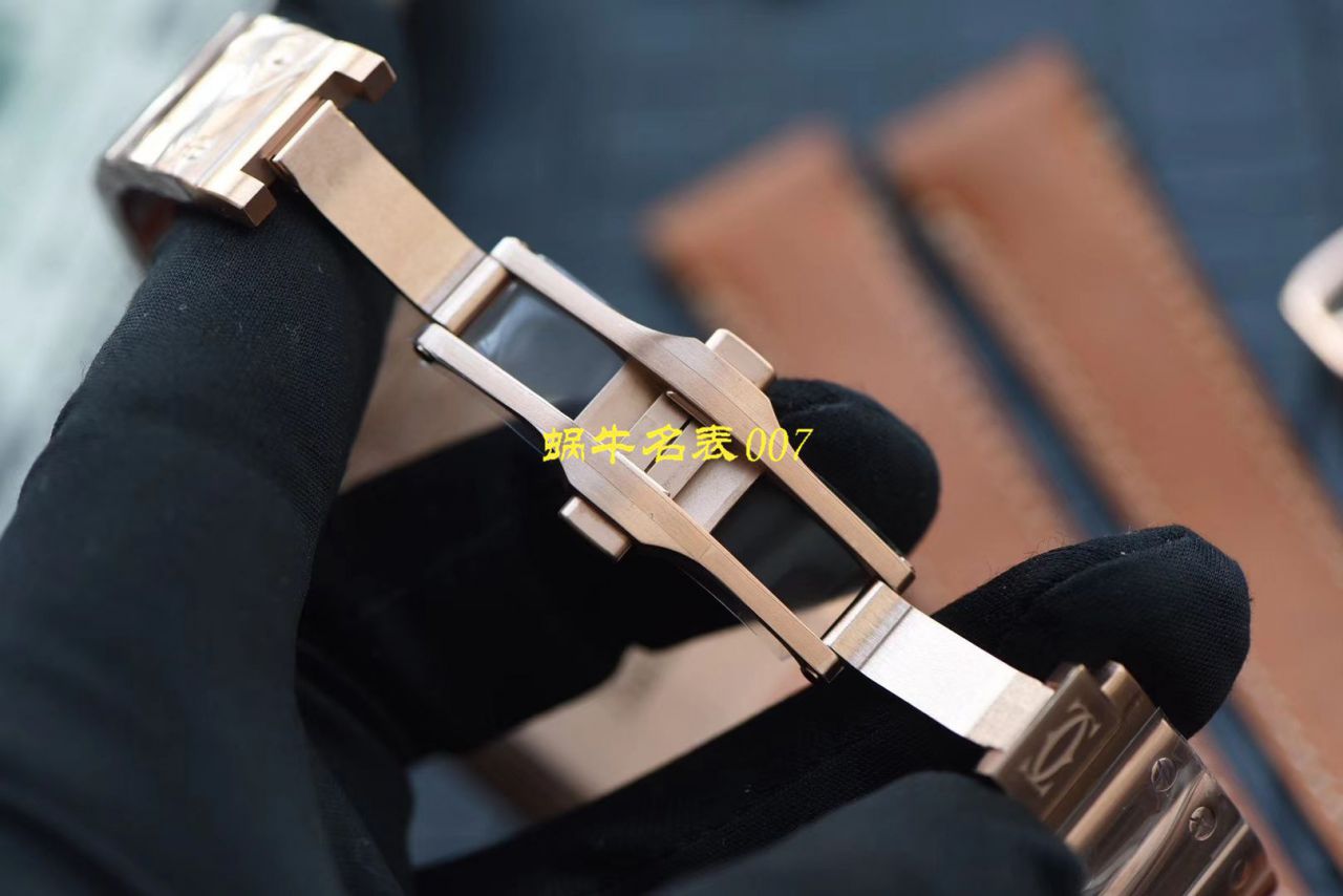 HBBV6 Factory 新款一比一复刻高仿 Cartier   Santos 女装表圈镶WJSA0010,WJSA0007中号女表 / K237