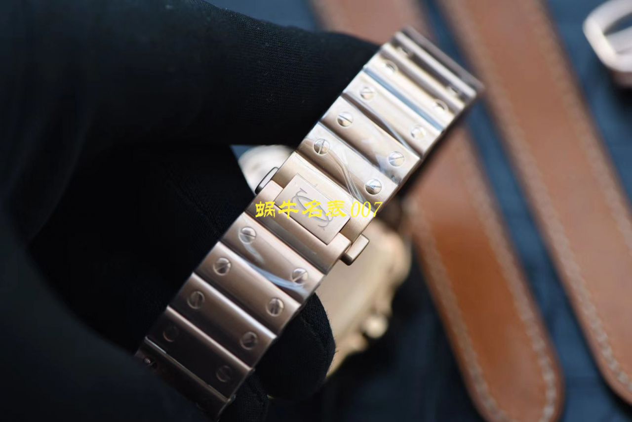 【V6 Factory  Cartier 复刻表高仿女装】 Cartier   Santos  SANTOS系列WJSA0007 wrist watch  / K238
