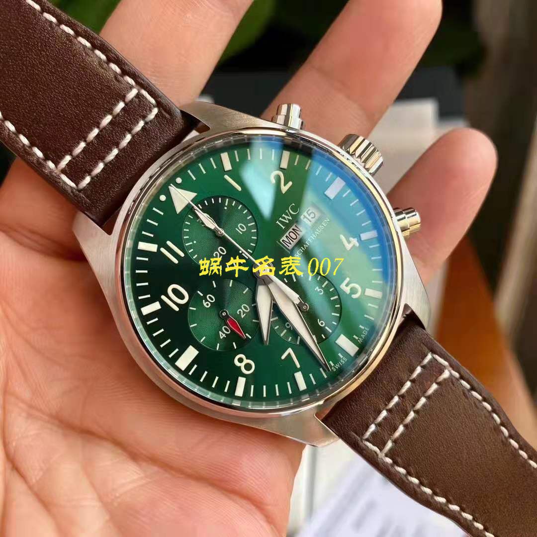 【视频测评新‎款首发‎！硬货！渠‎道出‎口订​单​！原单】IWC IWC 表飞行员系列IW377726 wrist watch  / WG511