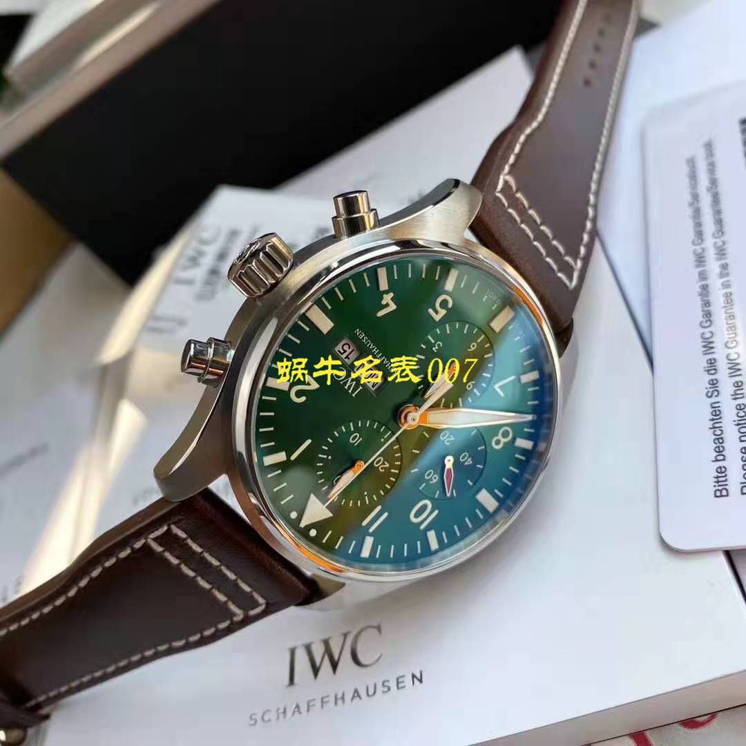 【视频测评新‎款首发‎！硬货！渠‎道出‎口订​单​！原单】IWC IWC 表飞行员系列IW377726 wrist watch  / WG511