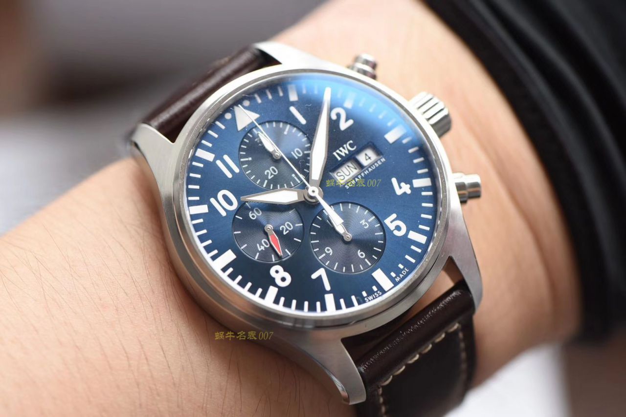 【视频测评新‎款首发‎！硬货！渠‎道出‎口订​单​！原单】IWC IWC 表飞行员系列IW377726 wrist watch  / WG511