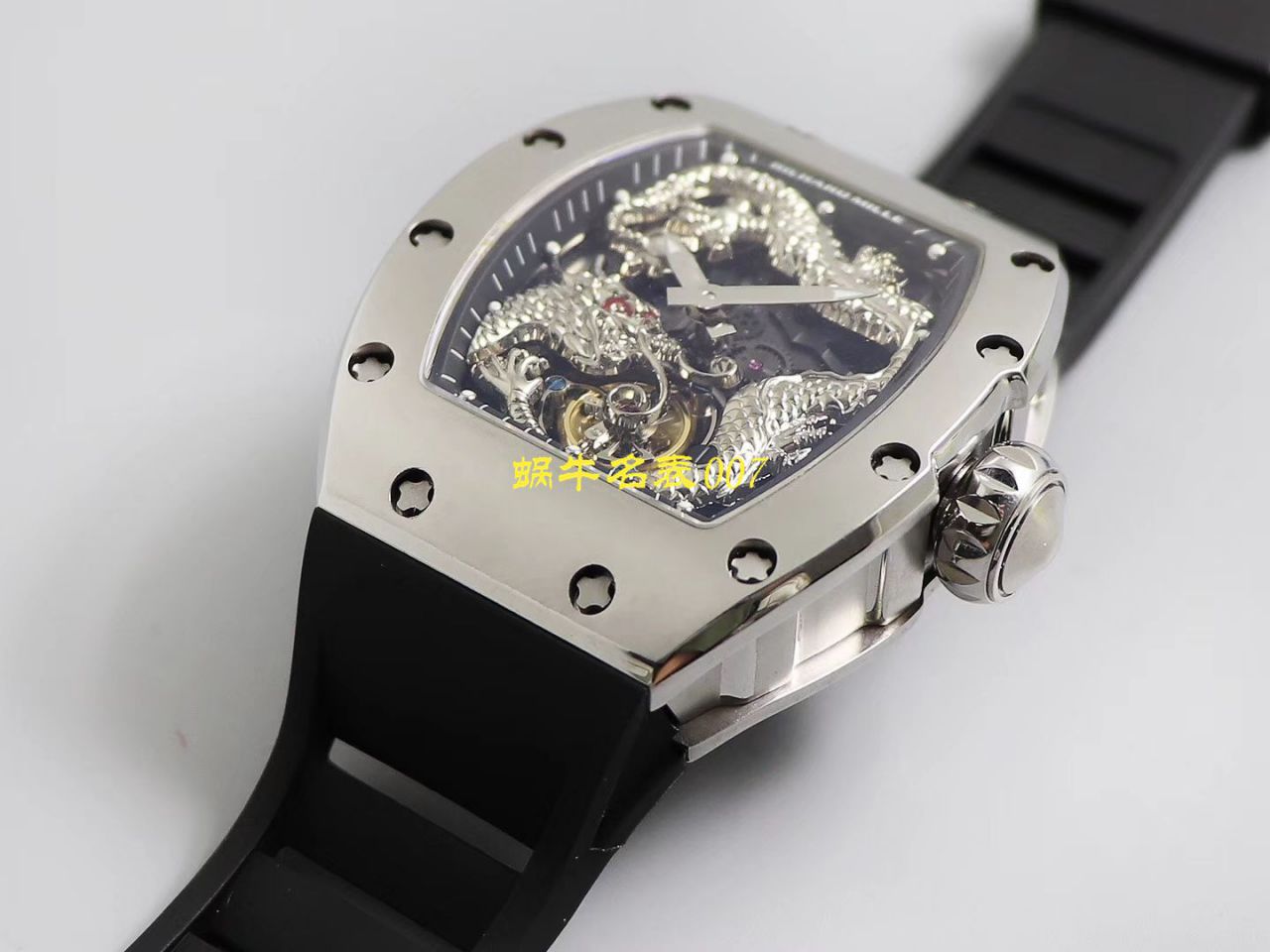 【TW Factory 复刻手表】RICHARD MILLE RICHARD MILLE 男士系列RM 057腕成龙盘​龙陀飞​轮​腕​表 / TWRM057