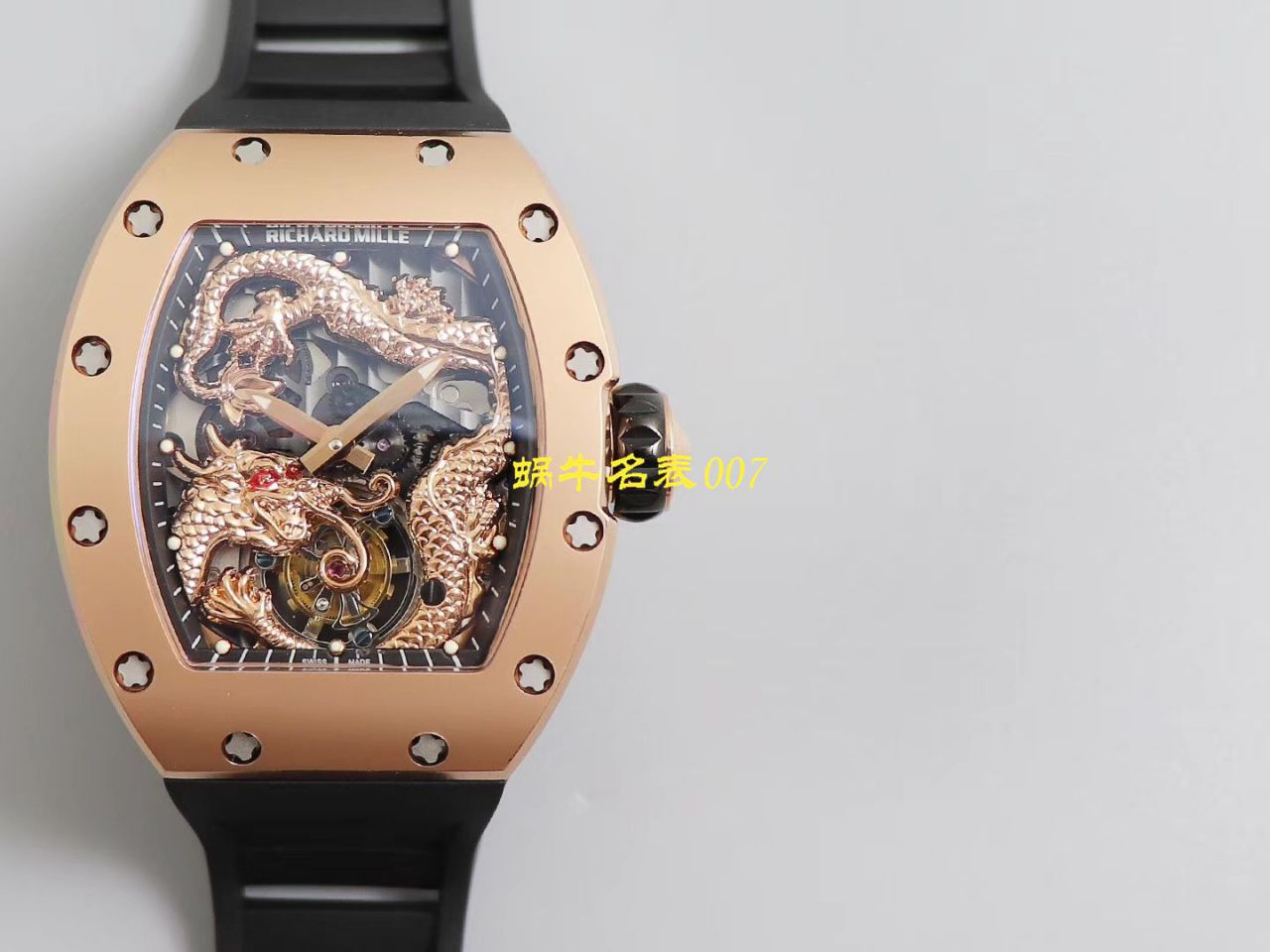 【TW Factory 复刻手表】RICHARD MILLE RICHARD MILLE 男士系列RM 057腕成龙盘​龙陀飞​轮​腕​表 / TWRM057