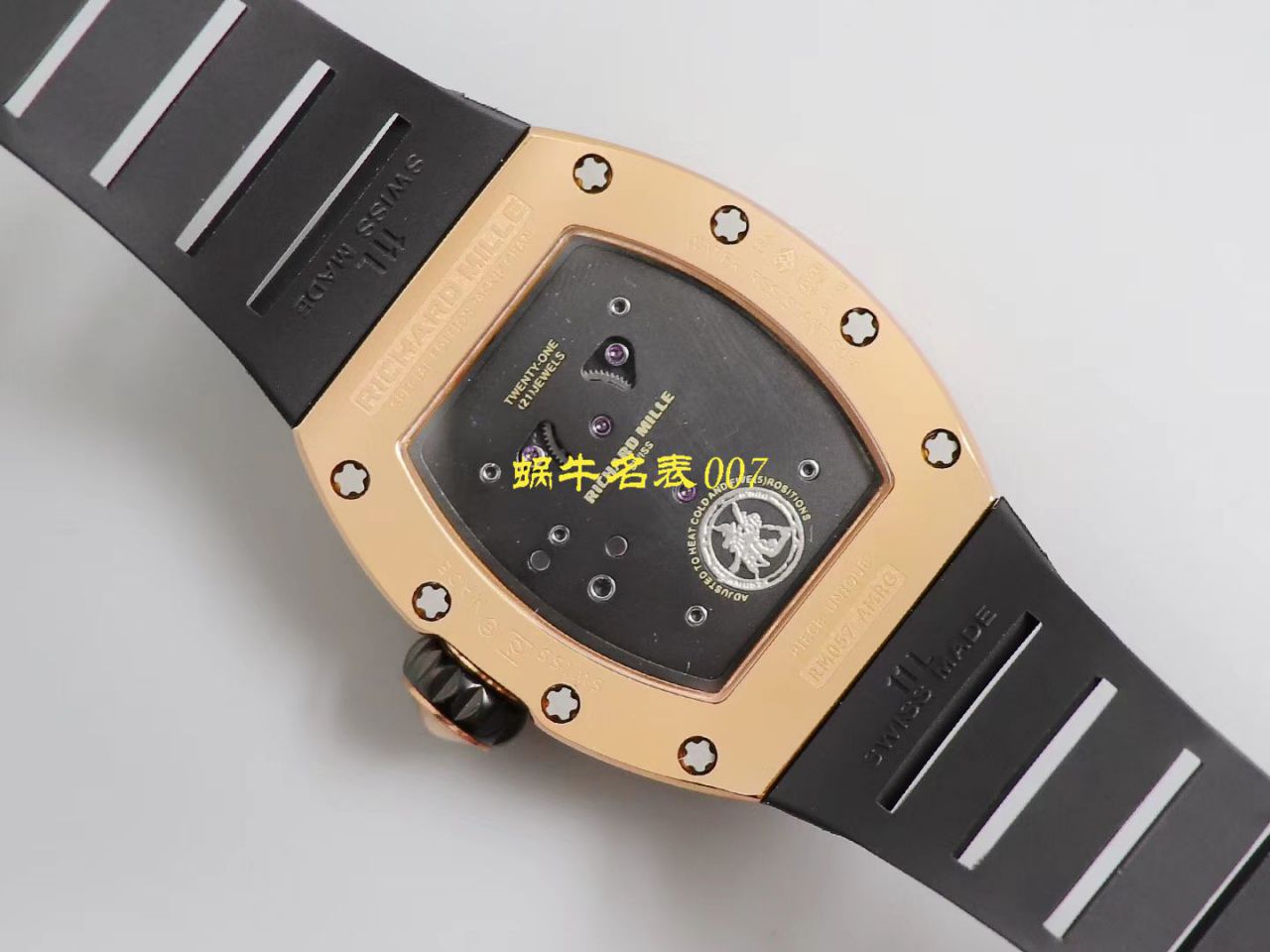 【TW Factory 复刻手表】RICHARD MILLE RICHARD MILLE 男士系列RM 057腕成龙盘​龙陀飞​轮​腕​表 / TWRM057