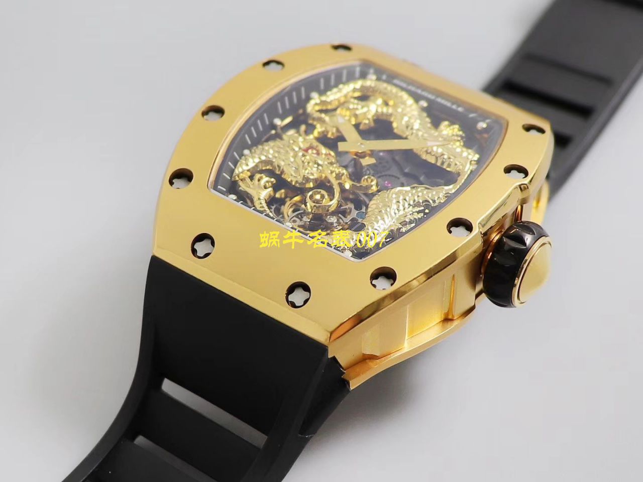 【TW Factory 复刻手表】RICHARD MILLE RICHARD MILLE 男士系列RM 057腕成龙盘​龙陀飞​轮​腕​表 / TWRM057
