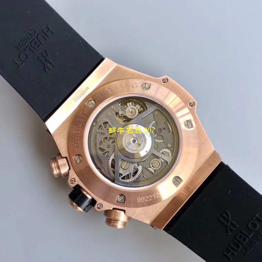 【JB Factory 复刻手表】 hublot BIG BANG系列411.NX.1170.RX.1704 wrist watch  / YUB076