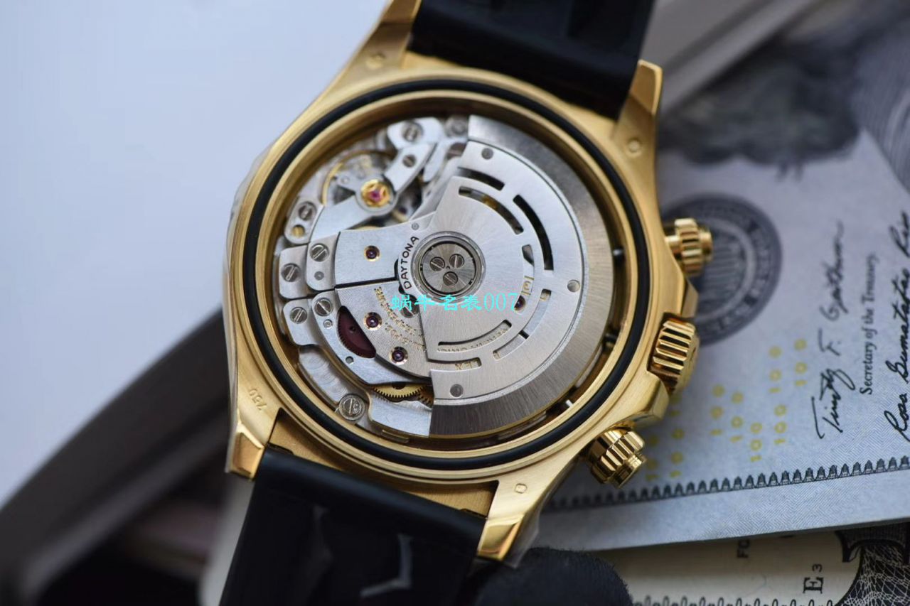 【N Factory 最新复刻表余文乐同款黄金熊猫迪超级4130】 Rolex  Cosmograph Daytona  Ditongna 高仿M116518ln-0048 wrist watch  / R271