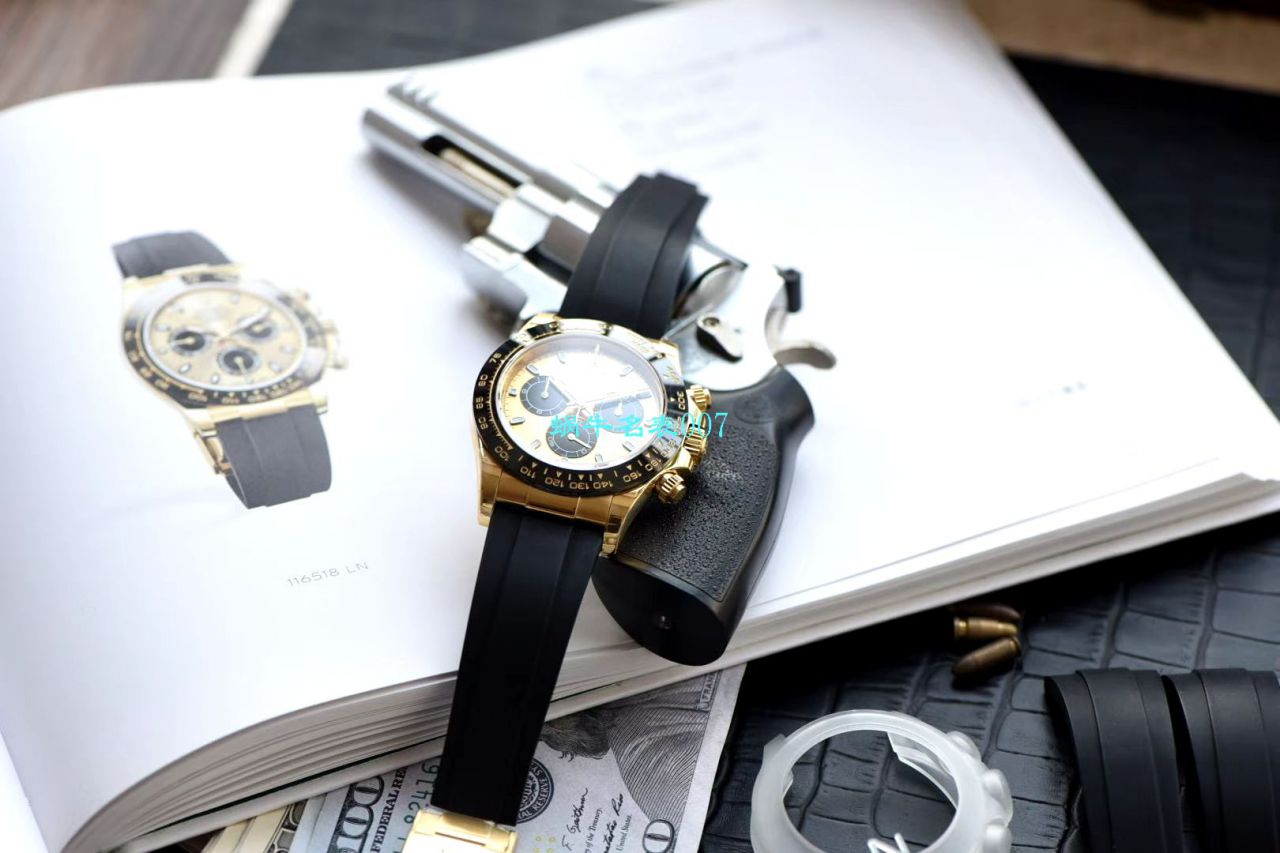 【N Factory 4130 Movement V3价格904钢】 Rolex  Cosmograph Daytona  Ditongna 系列m116518ln-0041 wrist watch  / R273