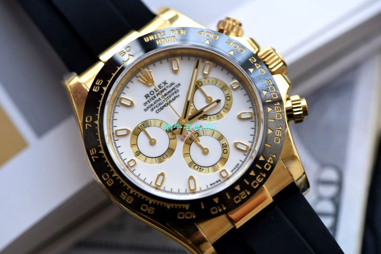 【N Factory 4130 Movement V3价格904钢】 Rolex  Cosmograph Daytona  Ditongna 系列m116518ln-0041 wrist watch  / R273