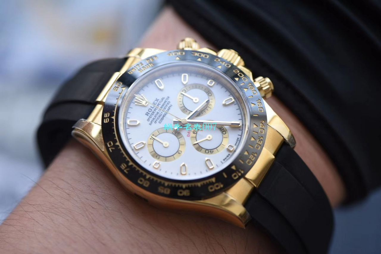 【N Factory 4130 Movement V3价格904钢】 Rolex  Cosmograph Daytona  Ditongna 系列m116518ln-0041 wrist watch  / R273