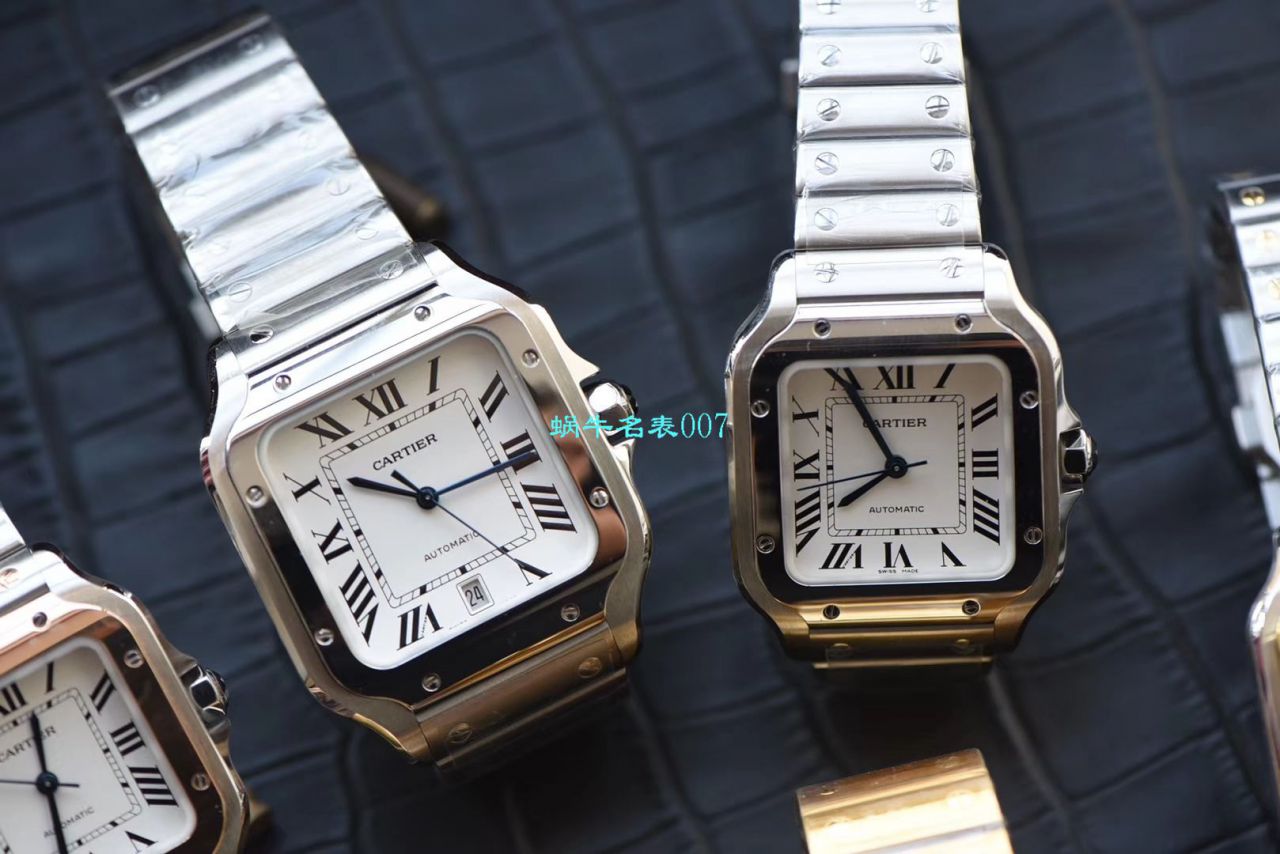 【V6 Factory  Cartier 复刻表高仿女装】 Cartier   Santos  SANTOS系列WJSA0007 wrist watch  / K238