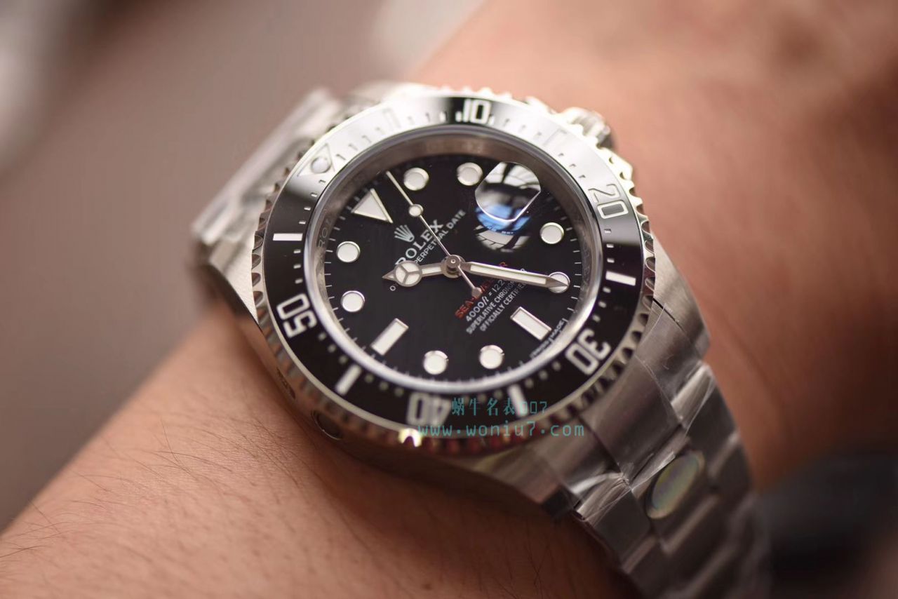 【 Video analysis N Factory 最新升级版43毫米单红鬼王】 Rolex 海使型复刻高仿m126600-0001 wrist watch  / R269