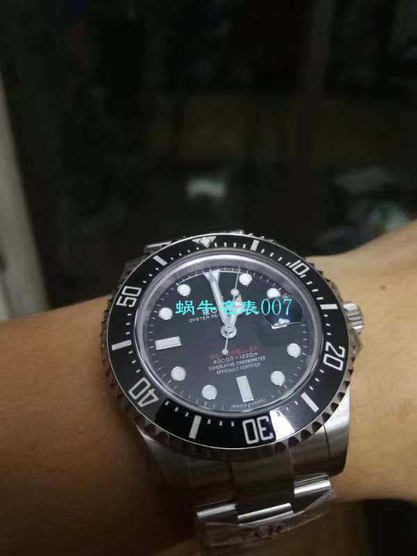 【 Video analysis N Factory 最新升级版43毫米单红鬼王】 Rolex 海使型复刻高仿m126600-0001 wrist watch  / R269
