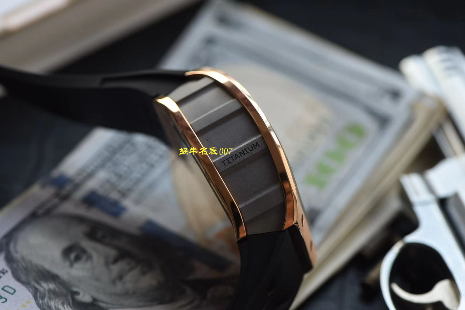 【 Video analysis 台湾KV Factory 官网】新品复刻手表玫瑰金 RICHARD MILLE RM011 wrist watch  / KVRM011jin