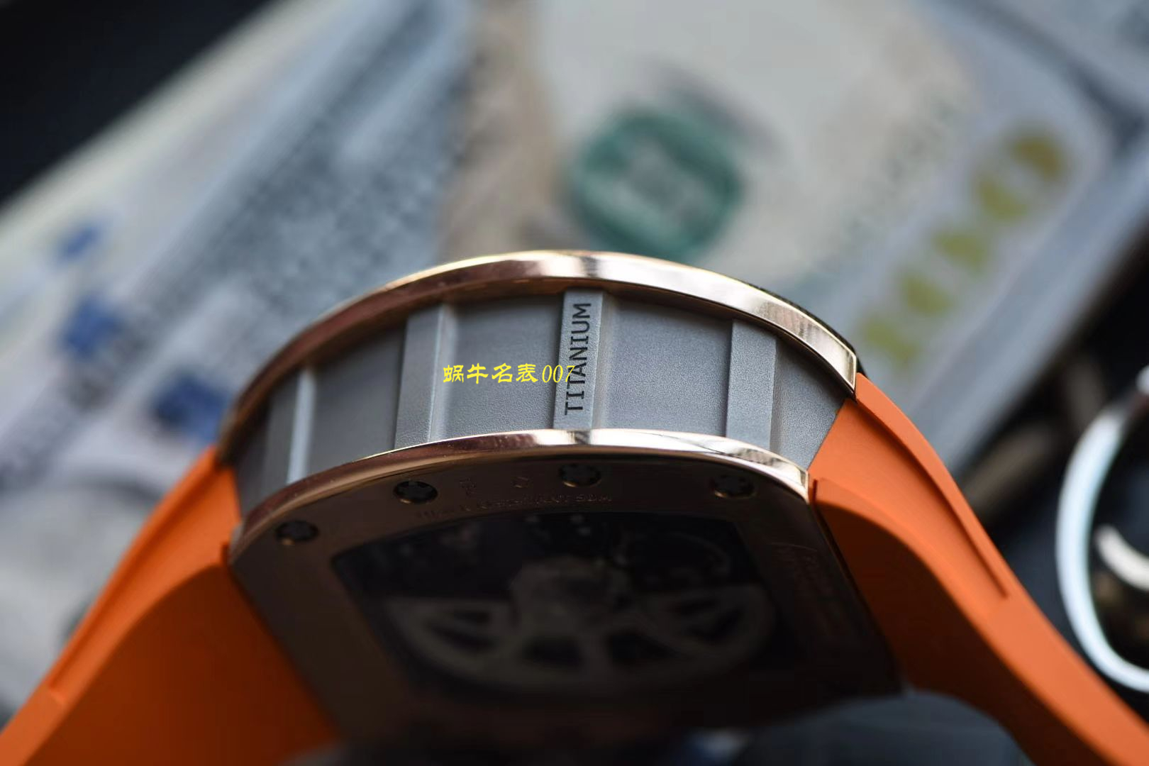 【 Video analysis 台湾KV Factory 官网】新品复刻手表玫瑰金 RICHARD MILLE RM011 wrist watch  / KVRM011jin