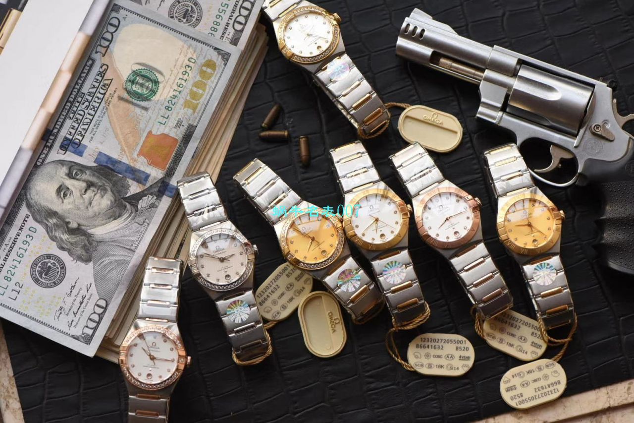 【3S Factory 复刻手表女装29毫米】OMEGA高仿 Constellation 系列131.20.29.20.58.001 wrist watch  / M650