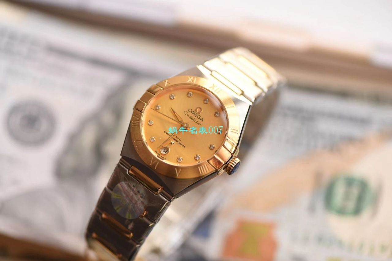 【3S抢先体验第五代OMEGA Constellation 系列】OMEGA Constellation 复刻高仿131.25.29.20.52.001女士 wrist watch  / M658