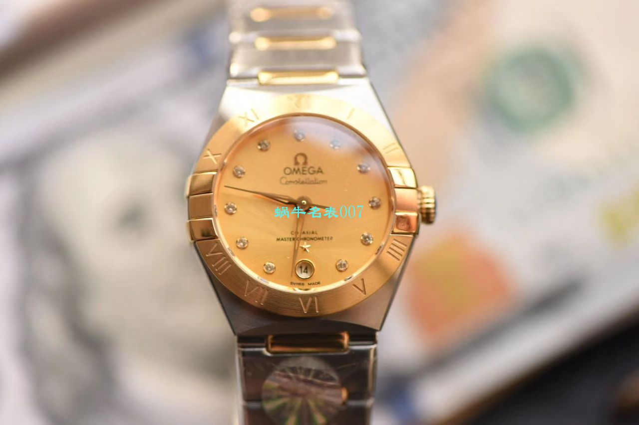 【3S抢先体验第五代OMEGA Constellation 系列】OMEGA Constellation 复刻高仿131.25.29.20.52.001女士 wrist watch  / M658