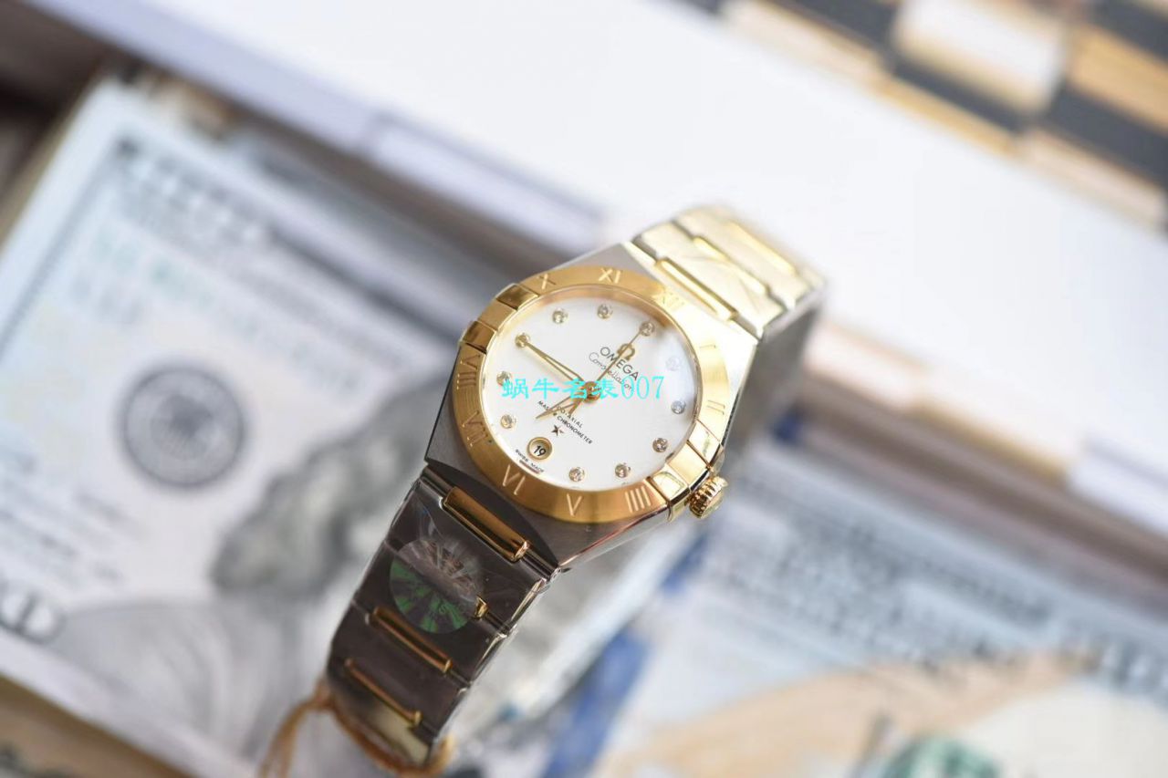 【3S抢先体验第五代OMEGA Constellation 系列】OMEGA Constellation 复刻高仿131.25.29.20.52.001女士 wrist watch  / M658