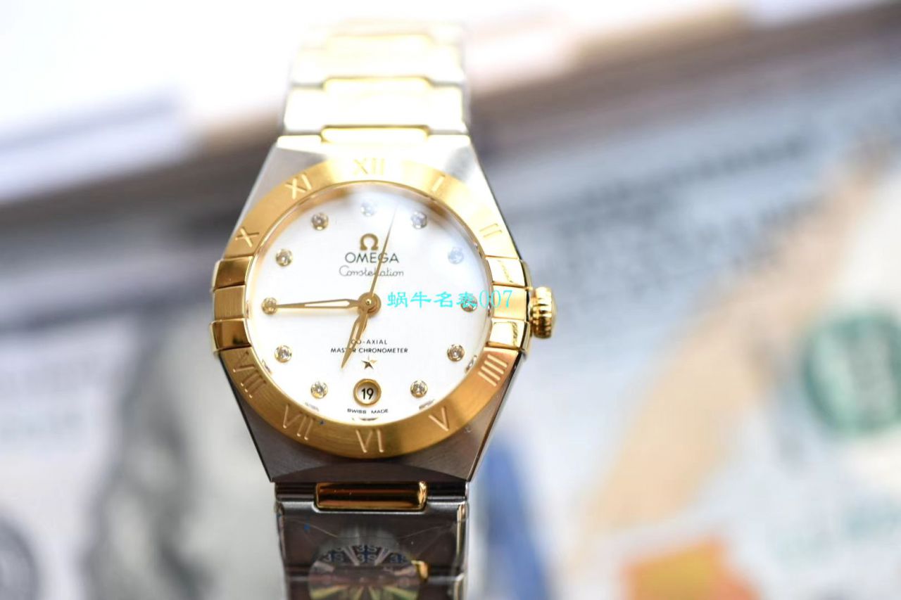 【3S抢先体验第五代OMEGA Constellation 系列】OMEGA Constellation 复刻高仿131.25.29.20.52.001女士 wrist watch  / M658