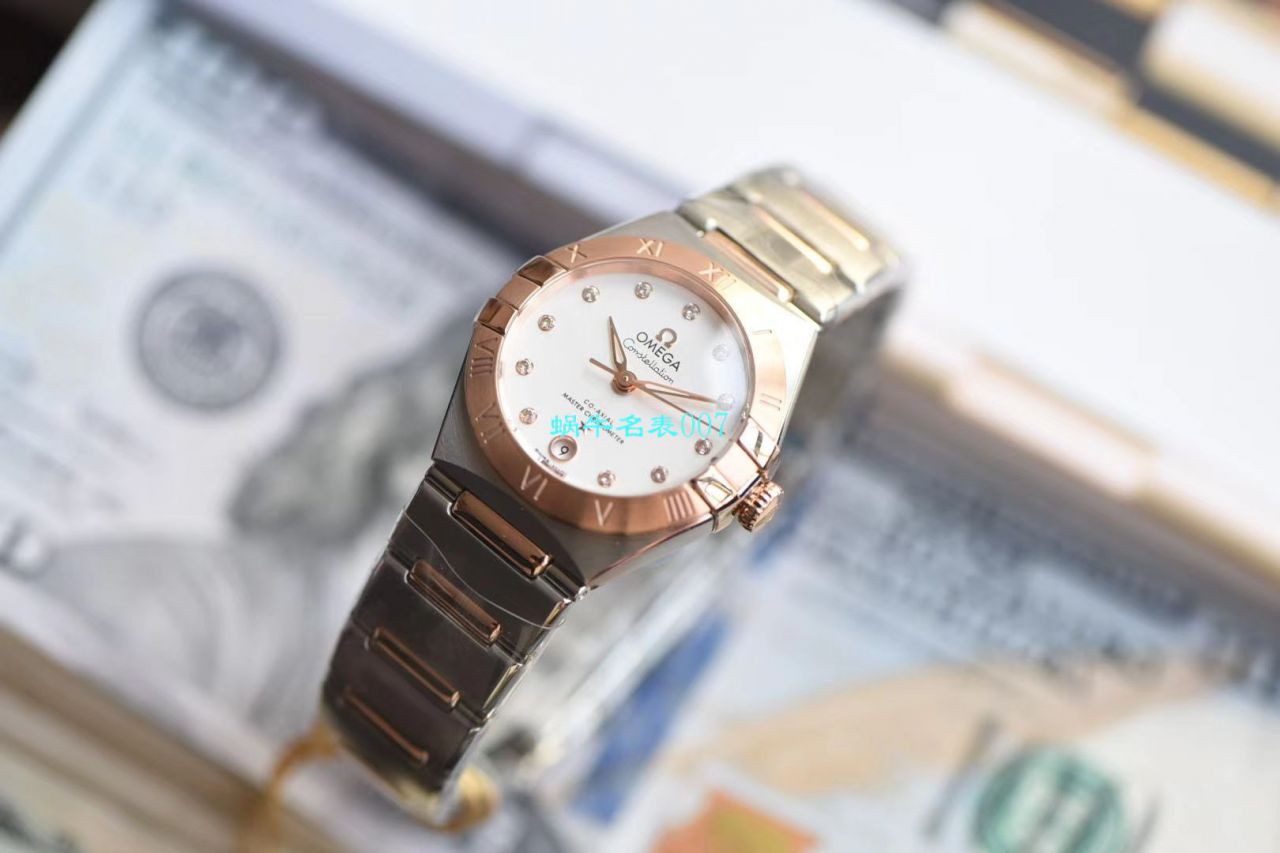【3S抢先体验第五代OMEGA Constellation 系列】OMEGA Constellation 复刻高仿131.25.29.20.52.001女士 wrist watch  / M658