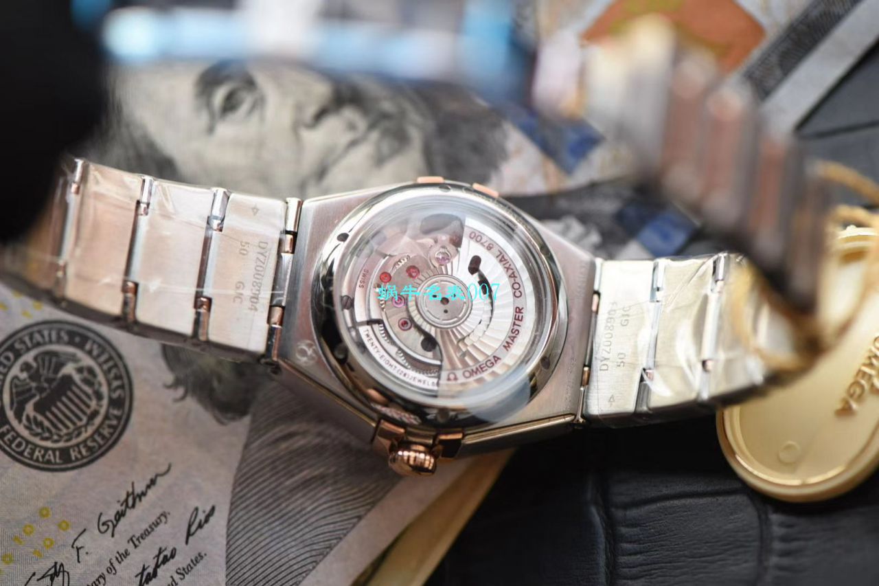 【3S抢先体验第五代OMEGA Constellation 系列】OMEGA Constellation 复刻高仿131.25.29.20.52.001女士 wrist watch  / M658