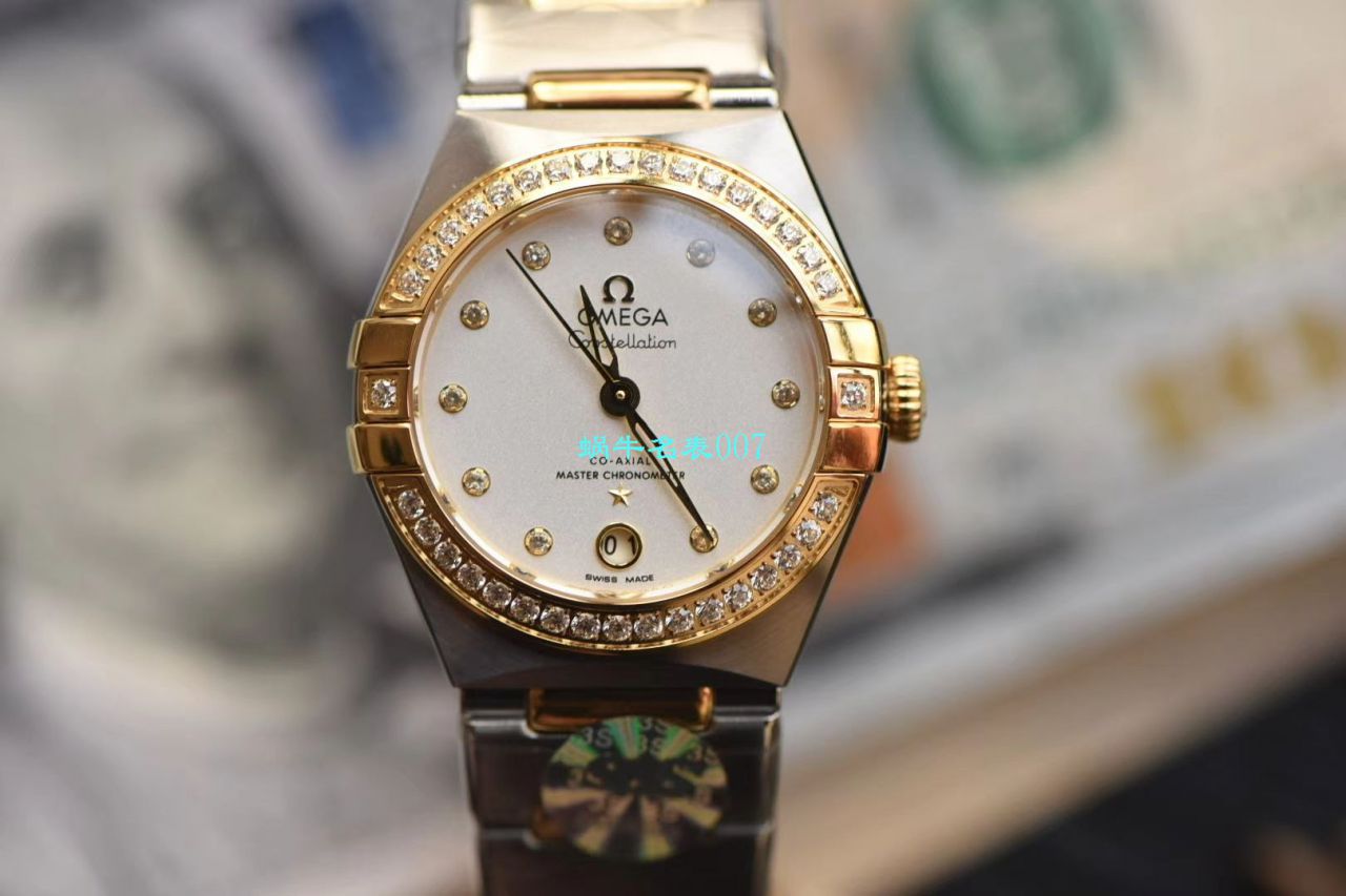 【3S抢先体验第五代OMEGA Constellation 系列】OMEGA Constellation 复刻高仿131.25.29.20.52.001女士 wrist watch  / M658