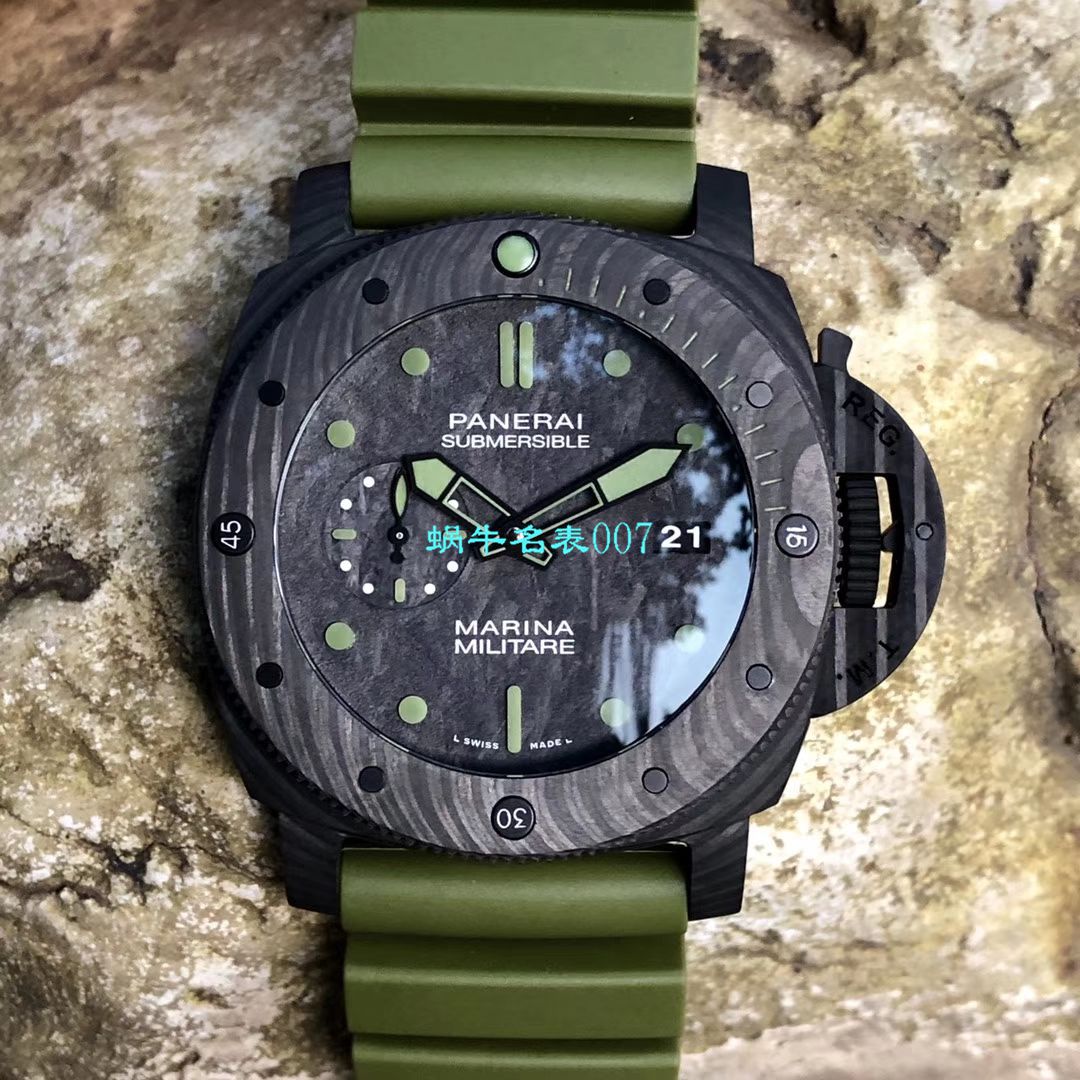 【VS Factory 新品军绿色英雄情结复刻手表】Panerai 高仿SUBMERSIBLE 潜行系列PAM00961 wrist watch  / VSPAM961