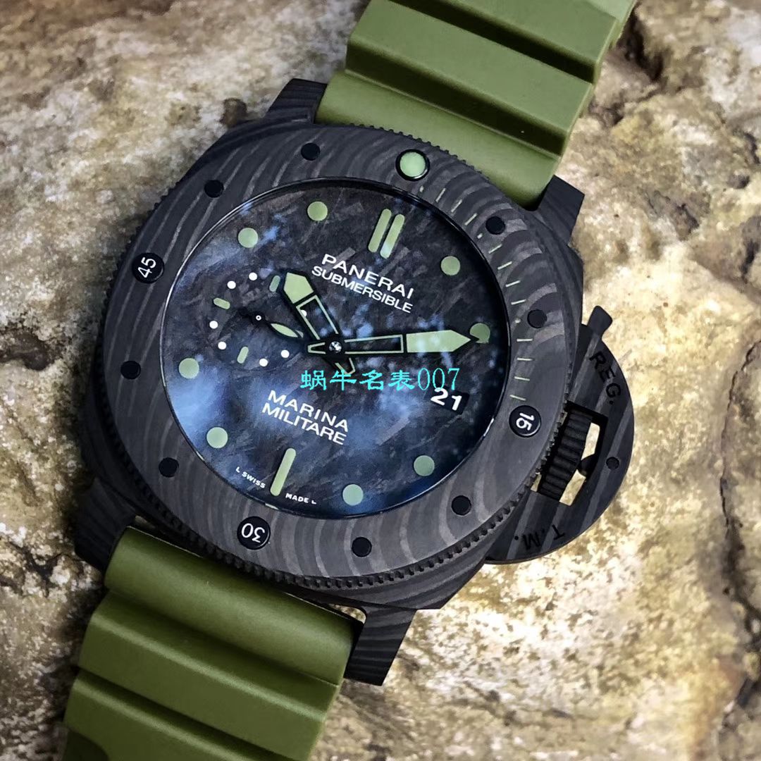 【VS Factory 新品军绿色英雄情结复刻手表】Panerai 高仿SUBMERSIBLE 潜行系列PAM00961 wrist watch  / VSPAM961