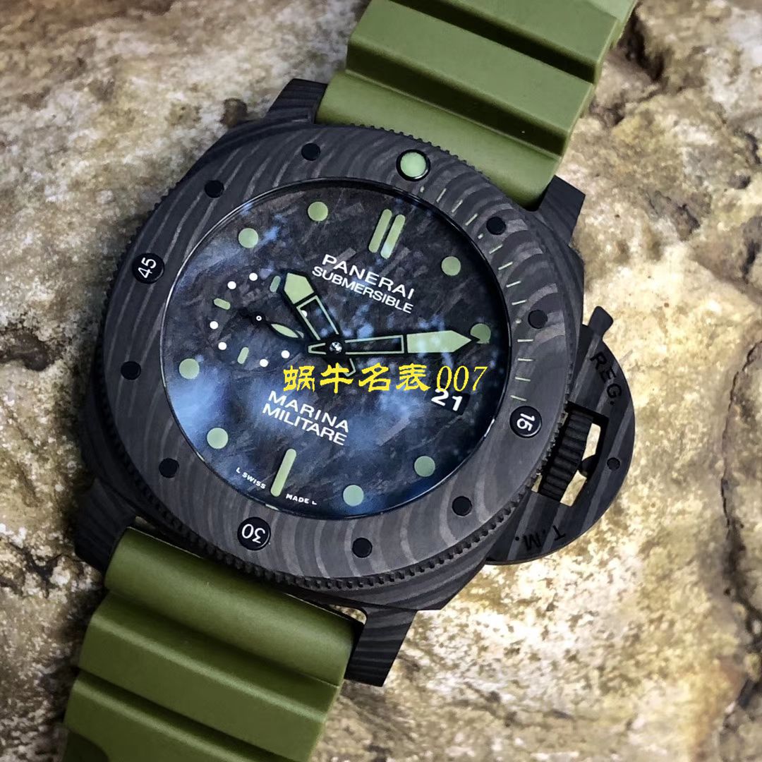 【VS Factory 新品军绿色英雄情结复刻手表】Panerai 高仿SUBMERSIBLE 潜行系列PAM00961 wrist watch  / VSPAM961