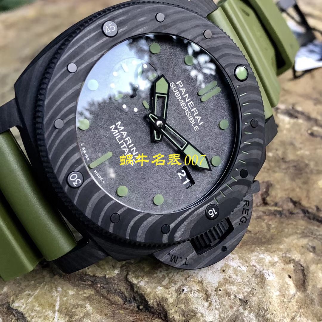 【VS Factory 新品军绿色英雄情结复刻手表】Panerai 高仿SUBMERSIBLE 潜行系列PAM00961 wrist watch  / VSPAM961