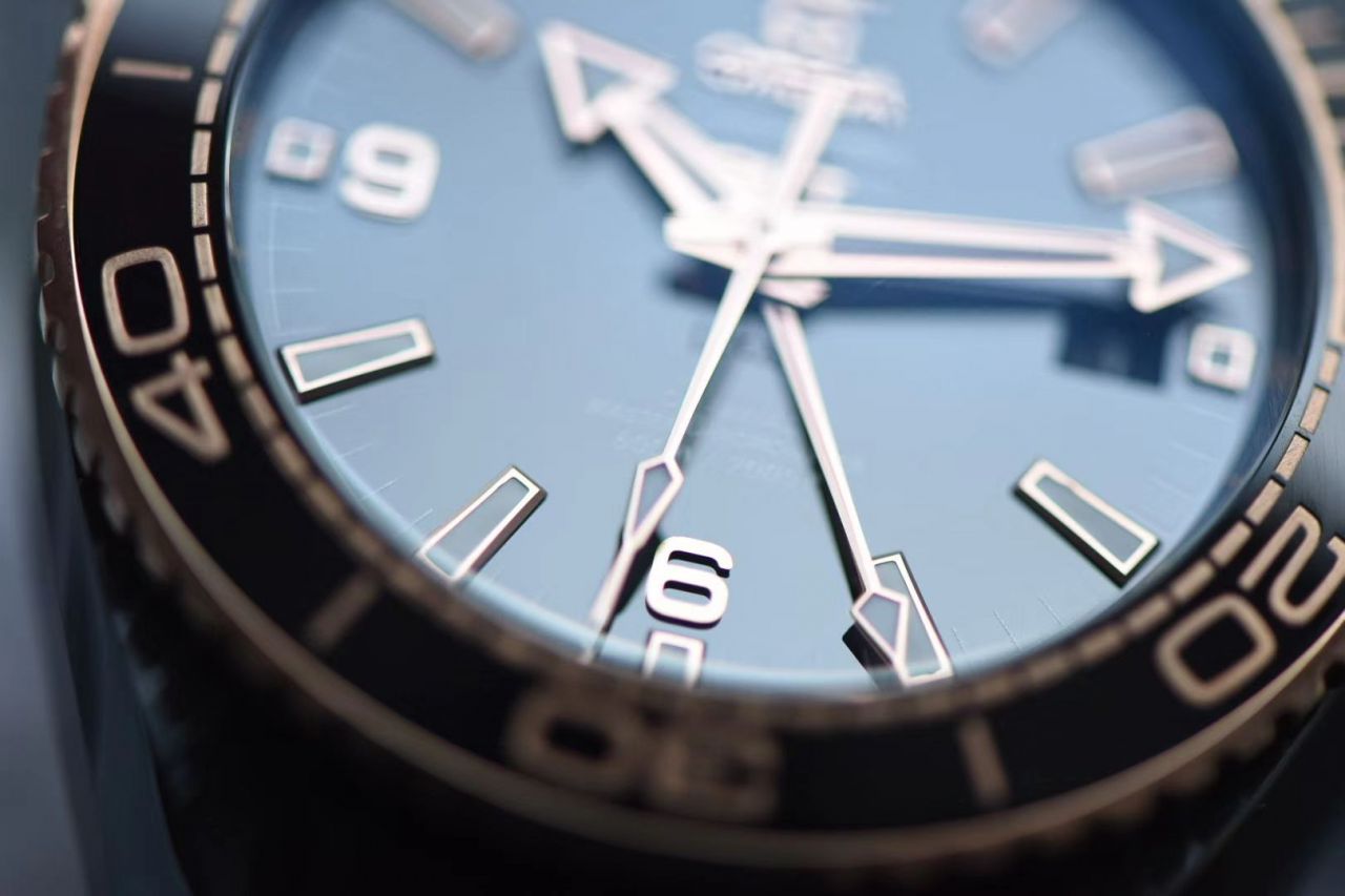 VS Factory OMEGA Seamaster 深海之黑全 Composite  top 复刻OMEGA手表215.63.46.22.01.001 wrist watch  / M609