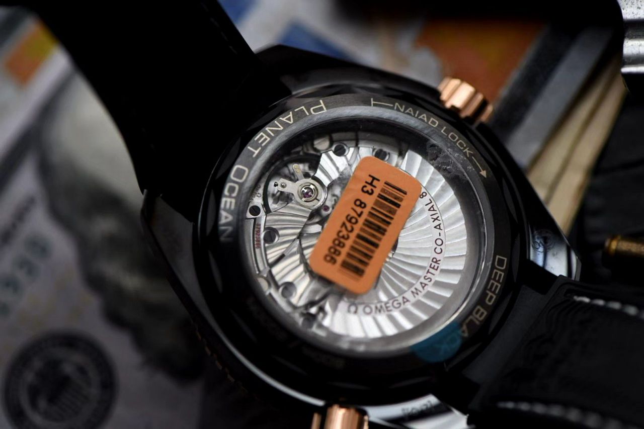 VS Factory OMEGA Seamaster 深海之黑全 Composite  top 复刻OMEGA手表215.63.46.22.01.001 wrist watch  / M609