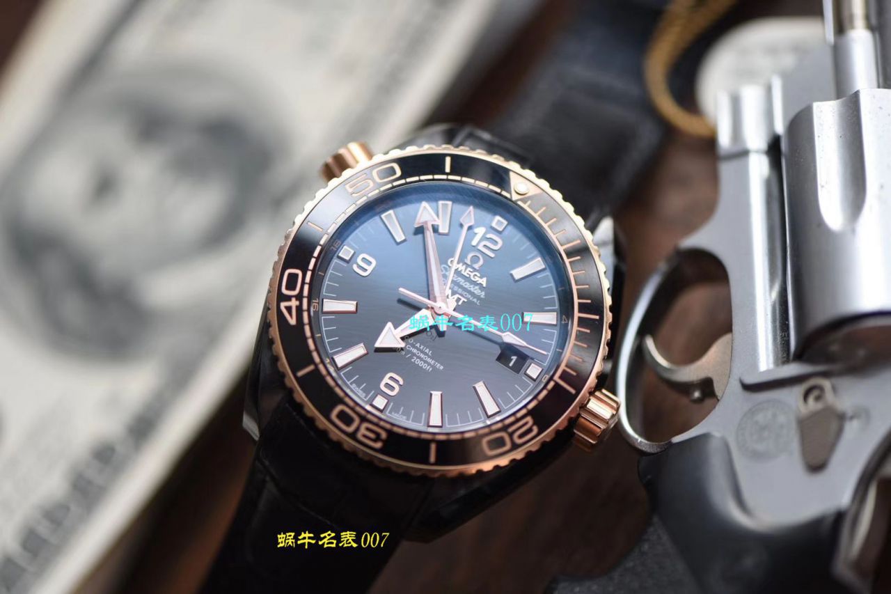【 Video analysis VS Factory 深海之黑间金之王】OMEGA海洋宇宙600米复刻高仿手表215.63.46.22.01.001 wrist watch  / M660