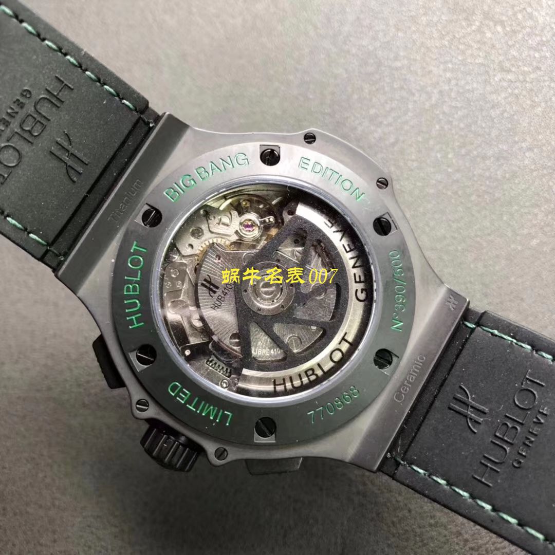 【HBBV6 Factory 1:1复刻手表】HUBLOT  《恒宝》 big bang 系列301.CI.1190.GR.ABG11 wrist watch  / YUB014
