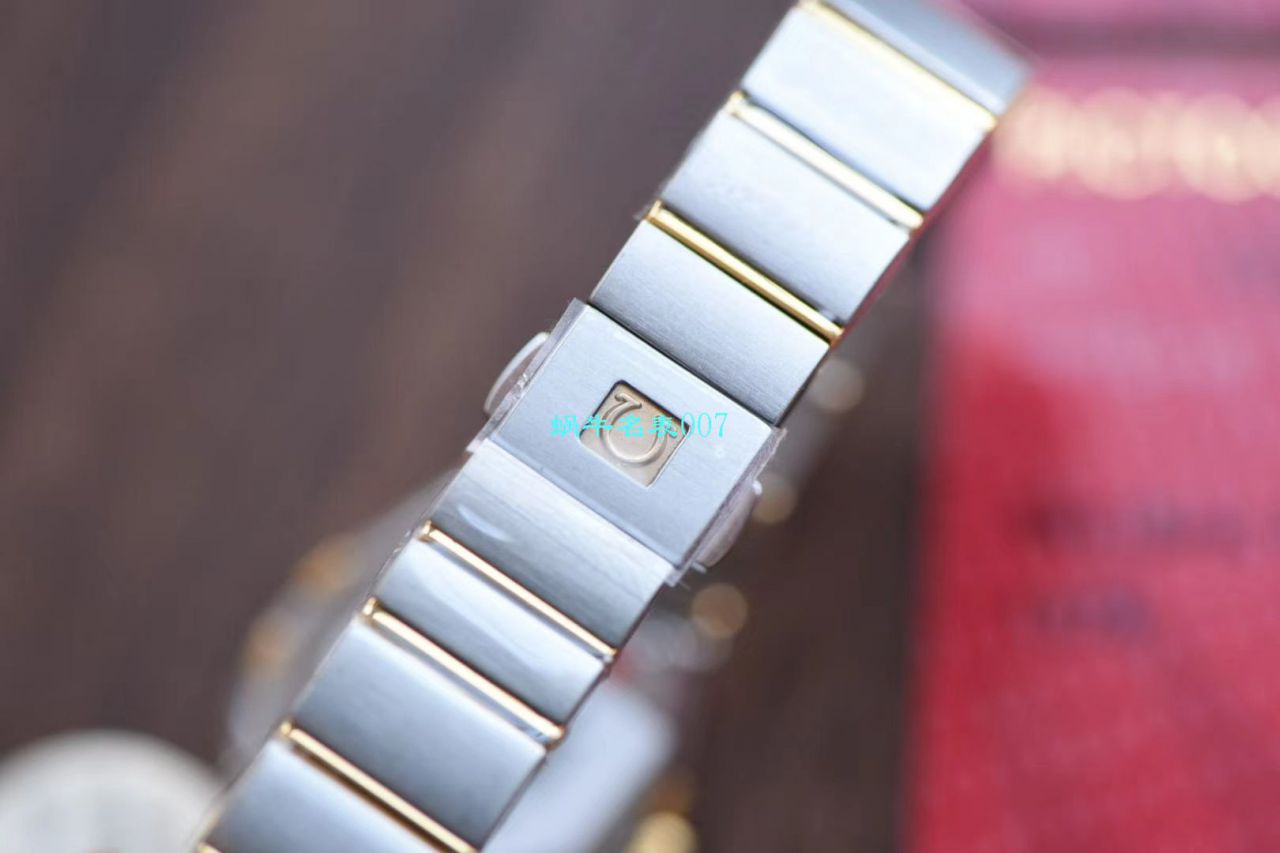 【8848 Factory 官网复刻表】OMEGA女装 Constellation 小号24/27mm 超级版本2粒南非真钻镶嵌字面 / M661