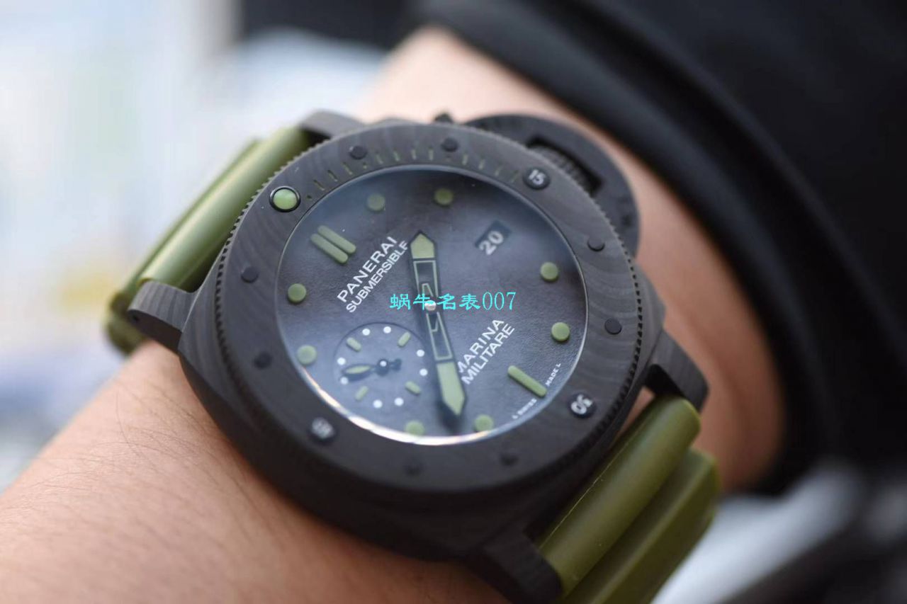 【VS Factory 新品军绿色英雄情结复刻手表】Panerai 高仿SUBMERSIBLE 潜行系列PAM00961 wrist watch  / VSPAM961