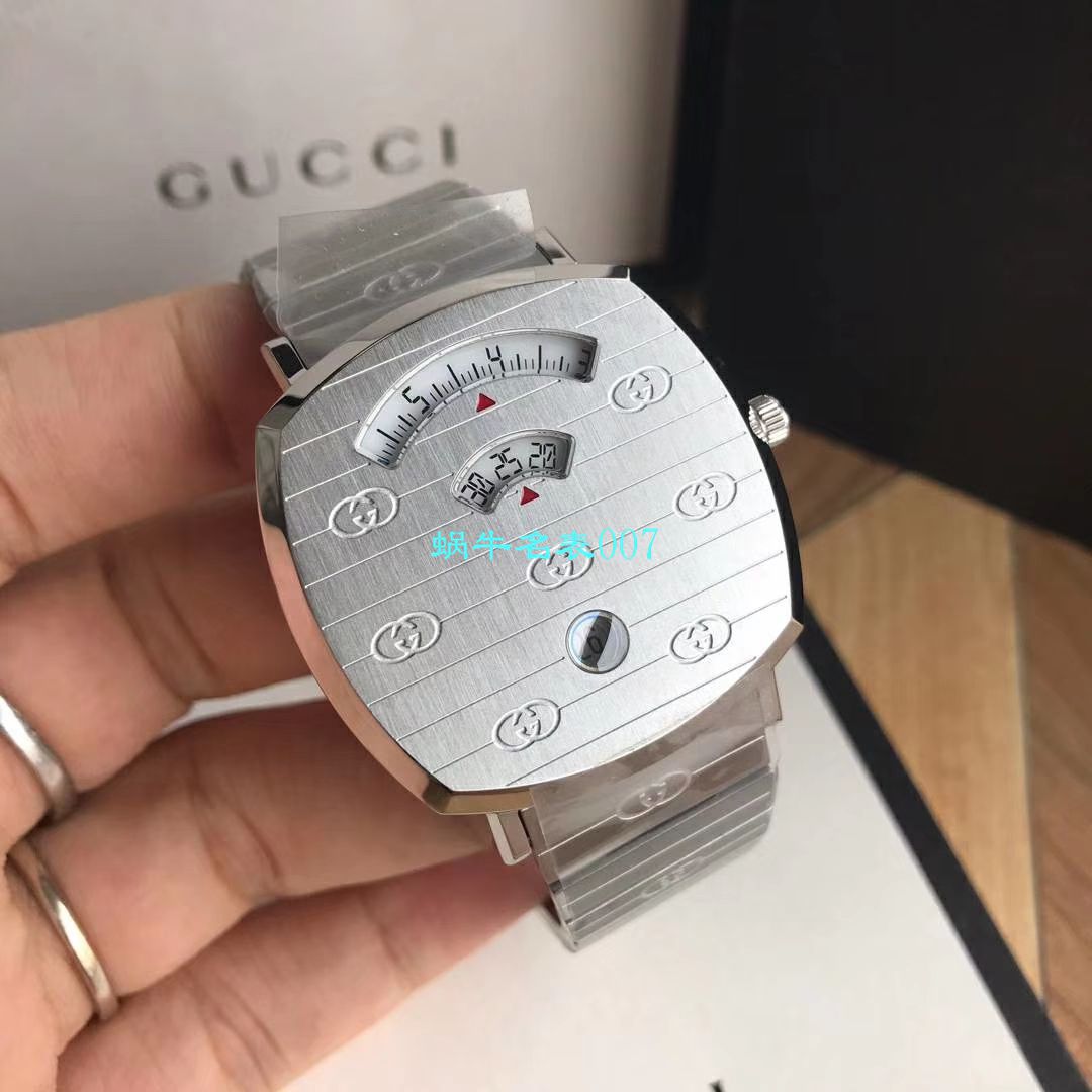 【渠道原单】original Gucci,‌古驰‌新款 Grip‌系列 wrist watch YA157403，YA157401手表 / GUCCIKK19