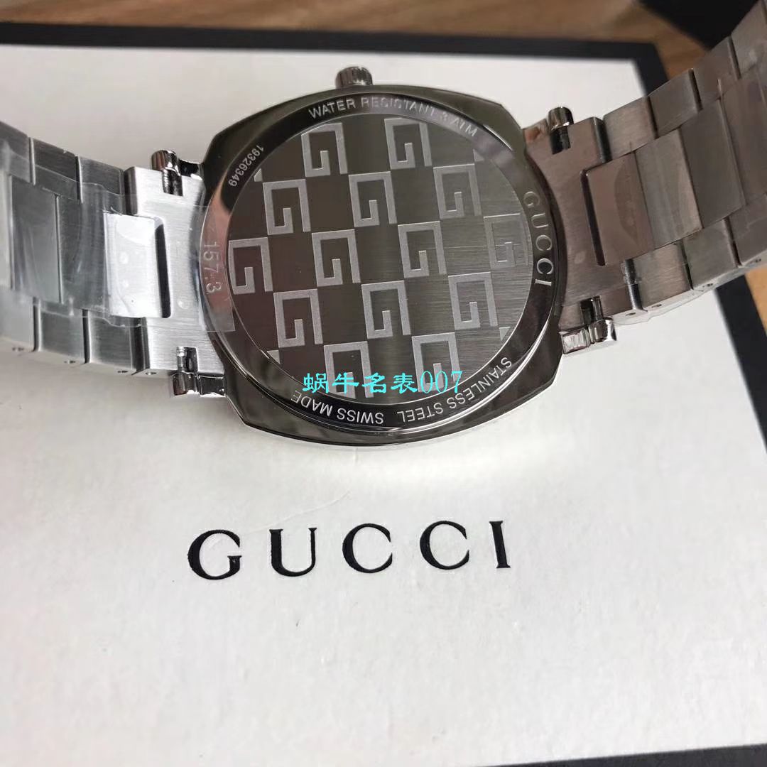 【渠道原单】original Gucci,‌古驰‌新款 Grip‌系列 wrist watch YA157403，YA157401手表 / GUCCIKK19