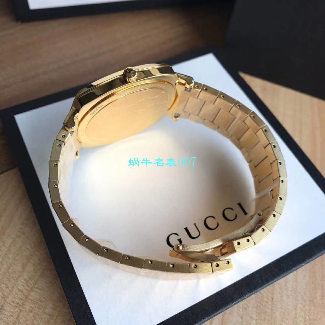 【渠道原单】original Gucci,‌古驰‌新款 Grip‌系列 wrist watch YA157403，YA157401手表 / GUCCIKK19
