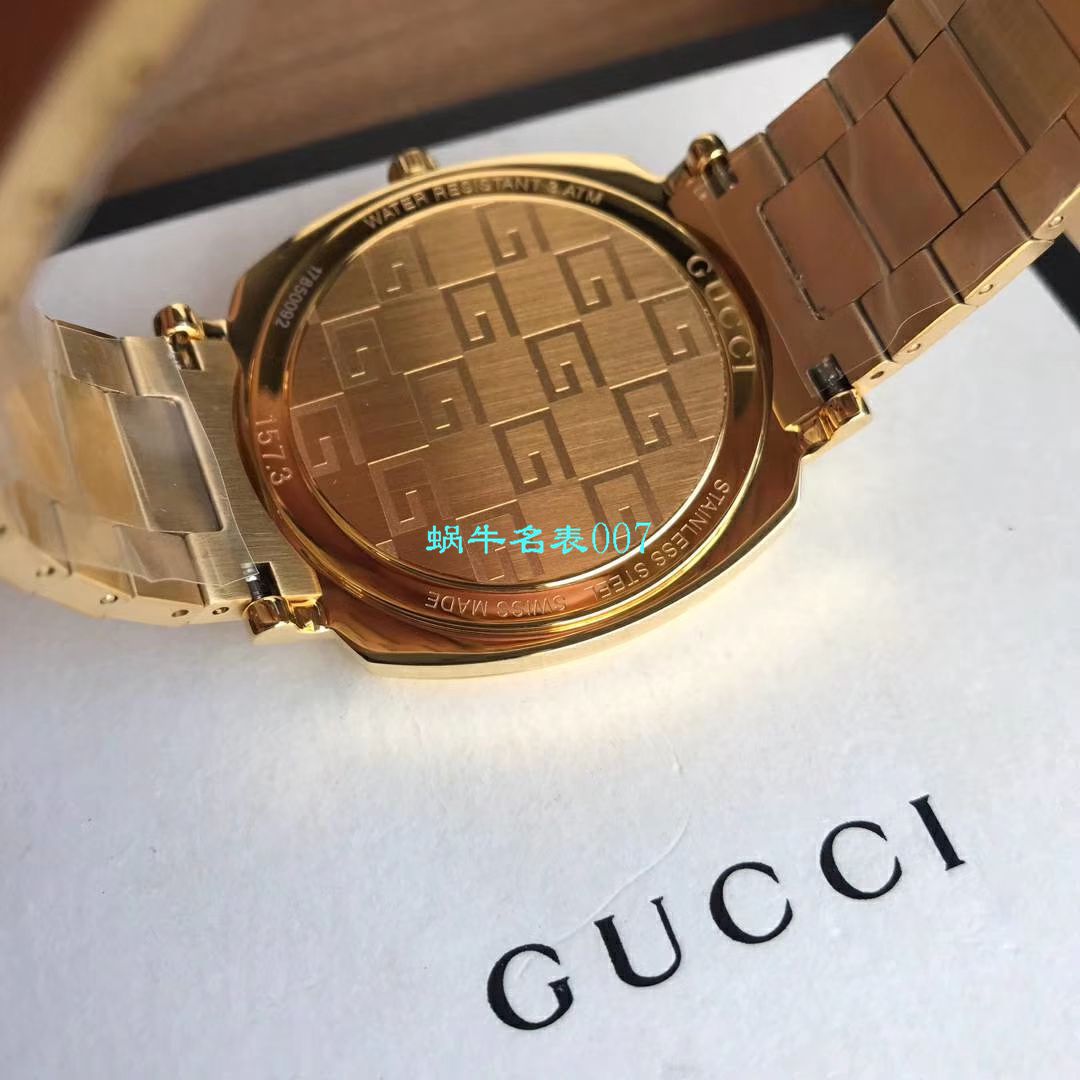 【渠道原单】original Gucci,‌古驰‌新款 Grip‌系列 wrist watch YA157403，YA157401手表 / GUCCIKK19