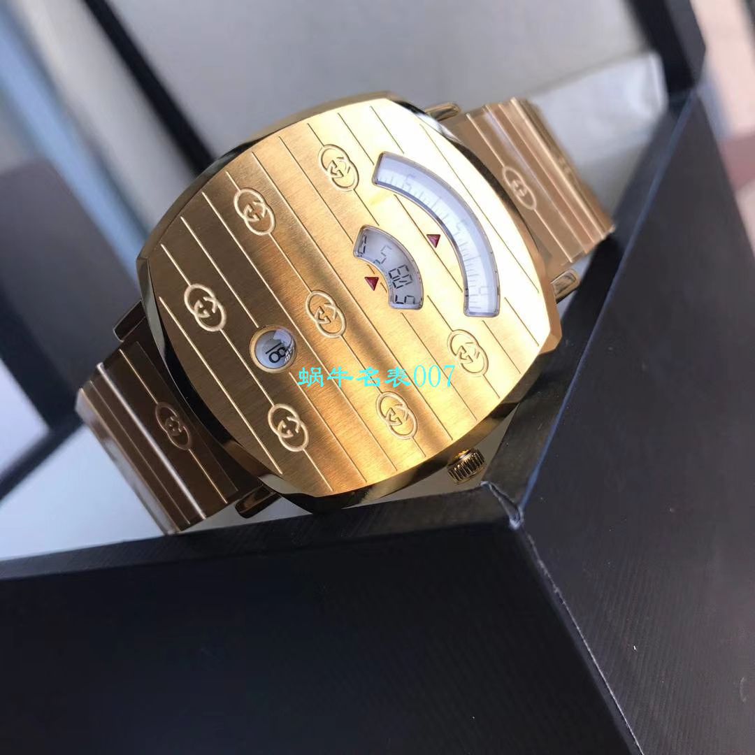 【渠道原单】original Gucci,‌古驰‌新款 Grip‌系列 wrist watch YA157403，YA157401手表 / GUCCIKK19